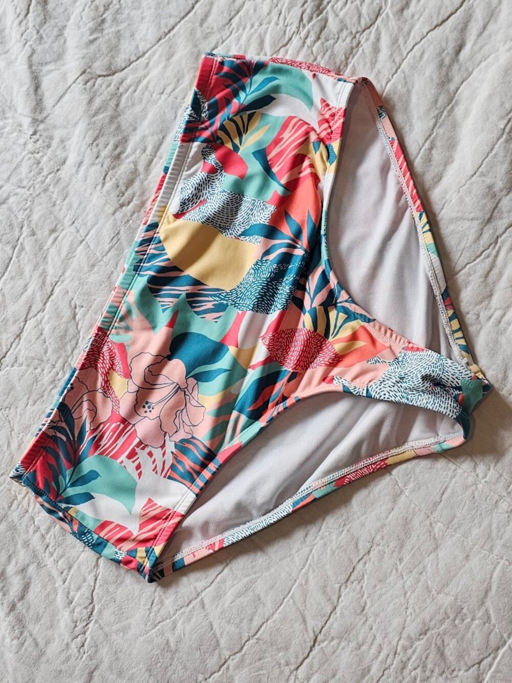 Hurley 1X Bikini Swimsuit Bottoms Floral - Picture 2 of 7